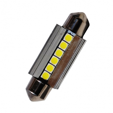 LED sufit 39mm 6 SMD 3030 LED 10-30V CANBUS