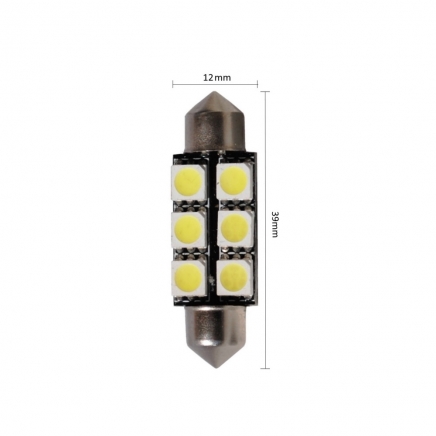 39mm sufit 6 SMD 5050 LED 12V