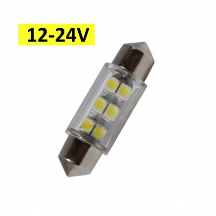 LED sufit 36mm 6 SMD 1210 LED 24V