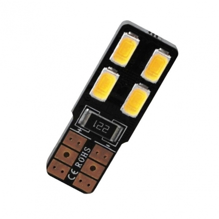 LED T10 4 SMD 5630 LED 12V Canbus (jednostranná)