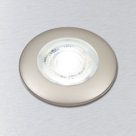 LED zástavbové světlo F-19 mini 3W 10-30V/DC studená bílá, rámeček nikl