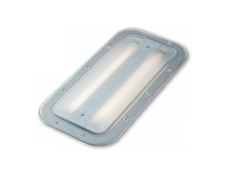 Vestavné zářivkové svítidlo 12V 2x8W