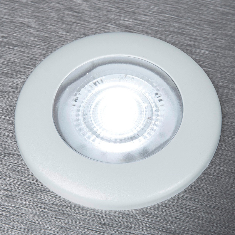 Vodotěsné zástavbové světlo F-190 12V/DC, studená bílá LED, IP67